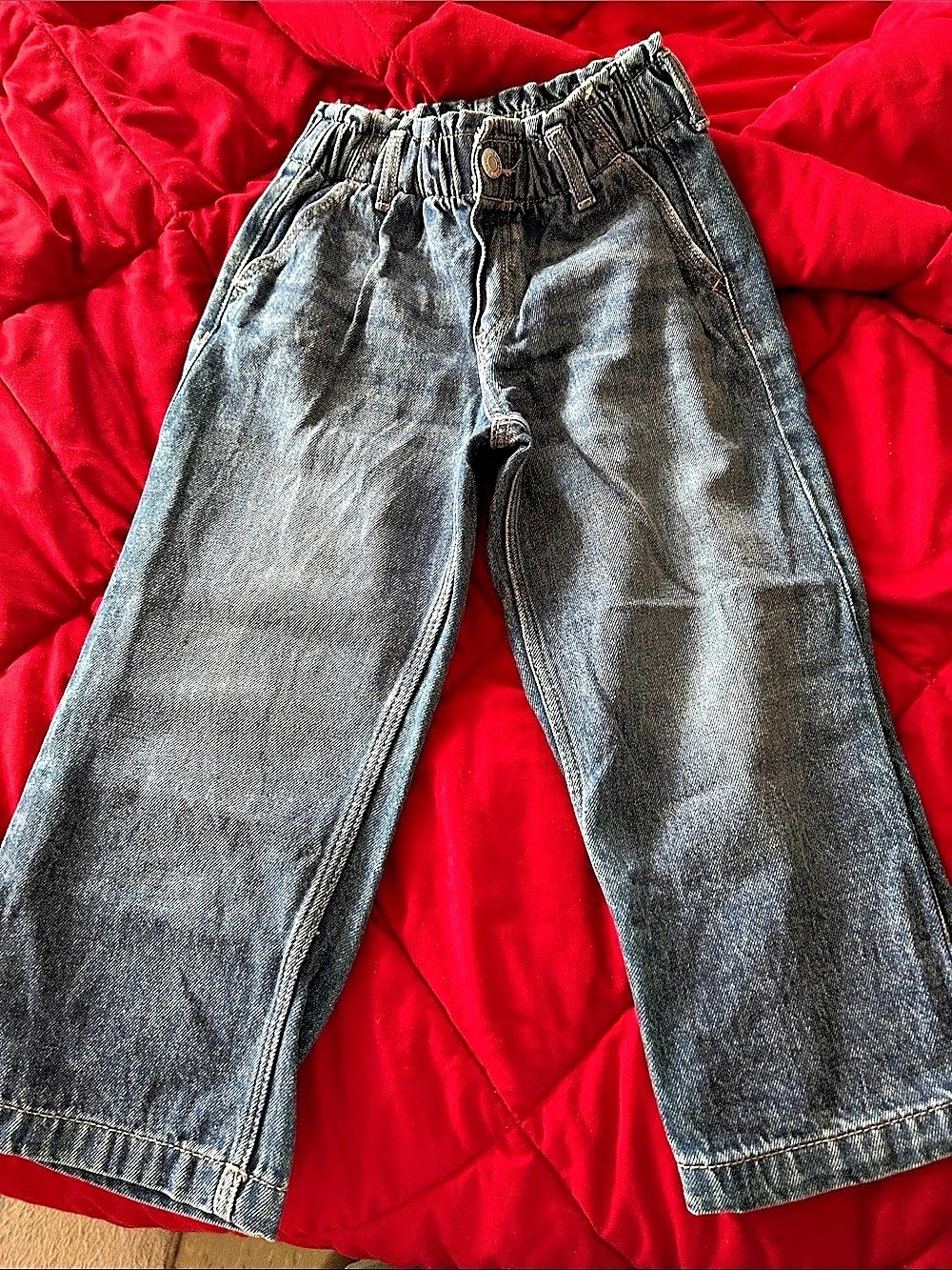 Kids Black Denim Jeans Like New
